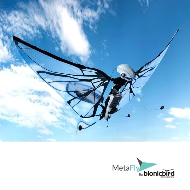 BionicBird MetaFly Standard Kit – Weiße biomimetische und funkgesteuerte Insektendrohne für den Innen- und Außenbereich - Bild 3