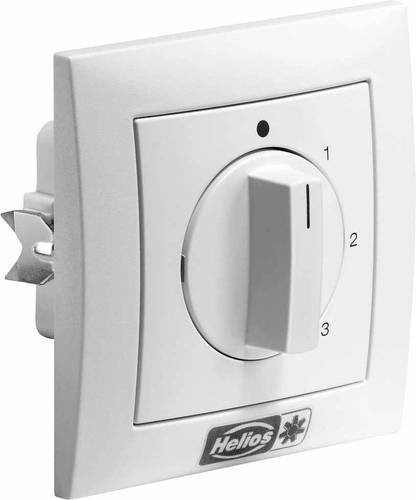 Helios DSZ Drehzahlregler Switch in Weiß mit IP30 Schutzart und Aufputzmontage aus Kunststoff - Bild 1