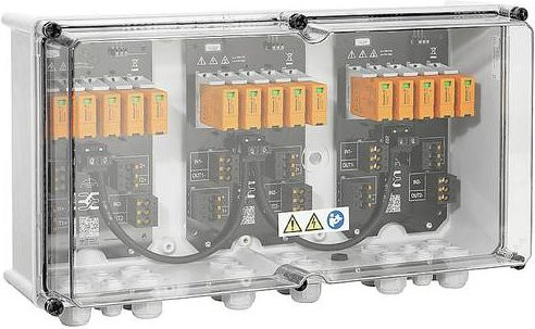 Weidmüller Generatoranschlusskasten PVN1M6I4SXFXV1O0TXPX10 transparent - Bild 1