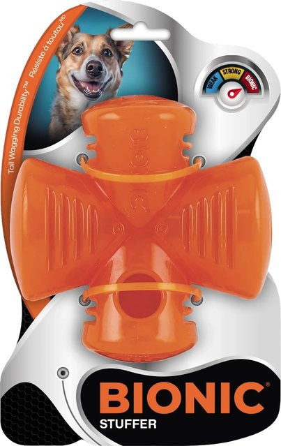Bionic Hundespielzeug Stuffer, Orange, 12,5 cm - Bild 1