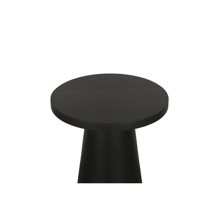 byLIVING Beistelltisch CONE aus Akazienholz, schwarz lackiert, H: 60 cm, B: 35 cm, T: 35 cm - Bild 2