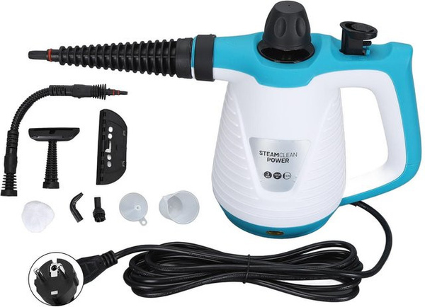 Aimo Handheld Dampfreiniger mit schneller Heizung in Schwarz, 350 ml