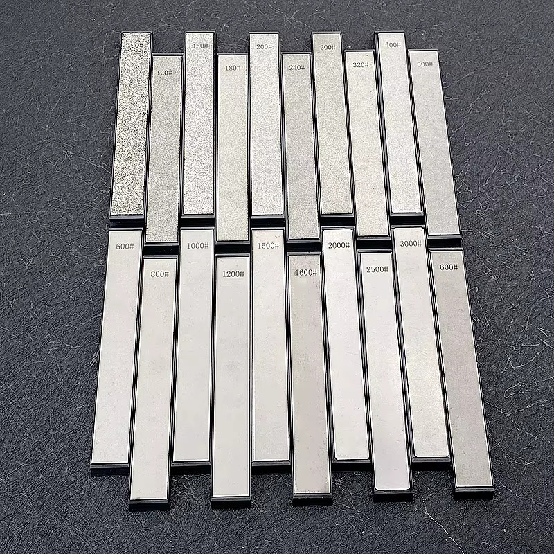 RSCHEF Diamant-Küchenmesser-Schärfsystem mit 3000er Körnung und Holzbasis für professionelle Messerpflege - Bild 1