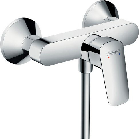 Hansgrohe Logis Brause-Einhebelmischer für die Wandmontage in Chrom - Bild 1