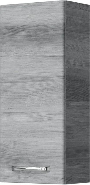 Pelipal Bad-Hängeschrank Trentino in Graphit Struktur mit Soft-Close-Türen, Breite: 30 cm, Höhe: 70 cm, Tiefe: 1 cm - Bild 1