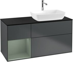 V&B Waschtischunterschrank Finion in Lackausführung, Breite: 120 cm, Tiefe: 50,1 cm, Höhe: 50,1 cm - Bild 1
