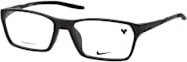 Nike 7410 Korrektionsbrille, Rechteckig, Vollrand, Kunststoff, Schwarz, Herren - Bild 1