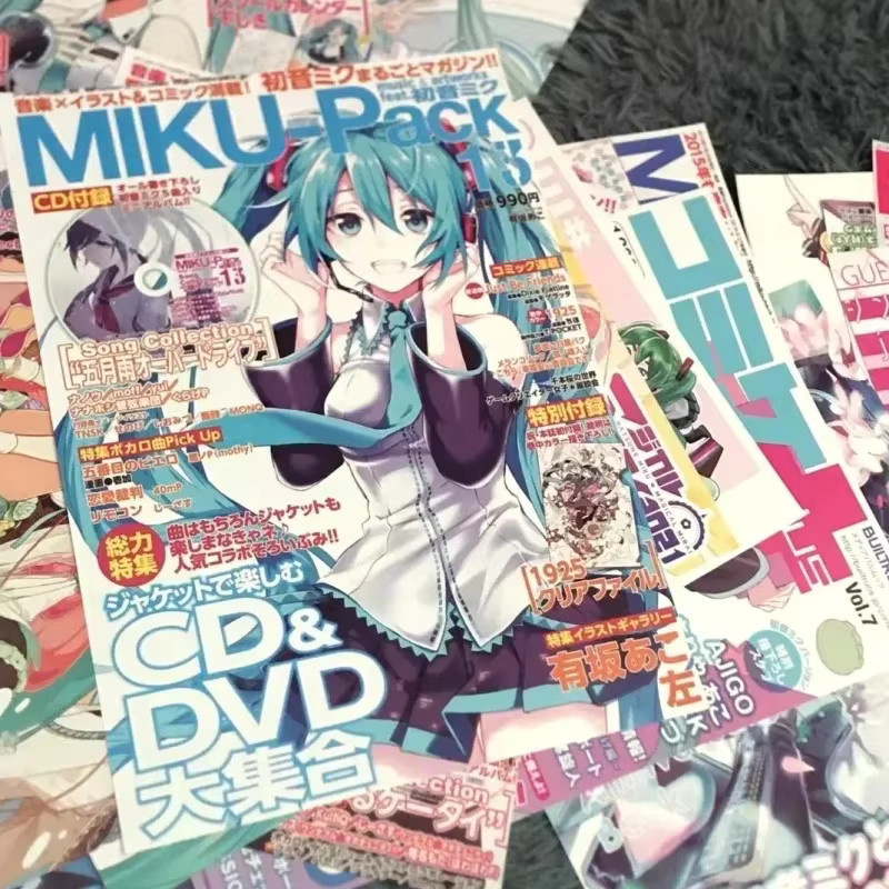 Hatsune Miku Anime Poster von Bandai als bunter Wandaufkleber zur Raumdekoration und als Fotografie-Hintergrund - Bild 1