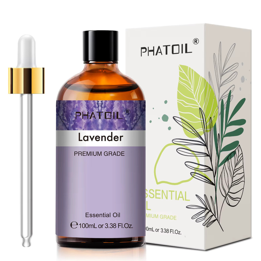 PHATOIL Aromatherapie Ätherisches Öl, Lavendel Pfefferminze Vanille Eukalyptus Jasmin - Bild 2