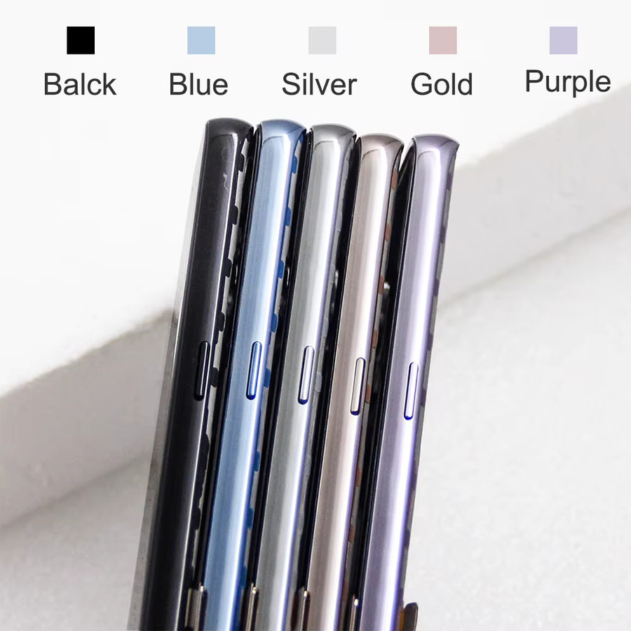 Samsung S9 G960 SM-G960FD LCD Display mit Rahmen und Touchscreen Digitizer in Blau Ersatzteil für dein Smartphone - Bild 4