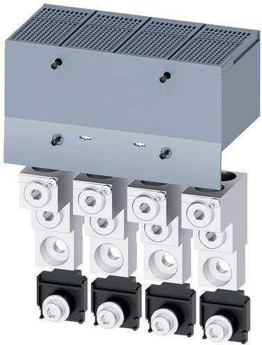 Siemens 3VA9484-0JC23 Anschlusszubehör Grau B: 18,4 cm, T: 9,39 cm - Bild 1