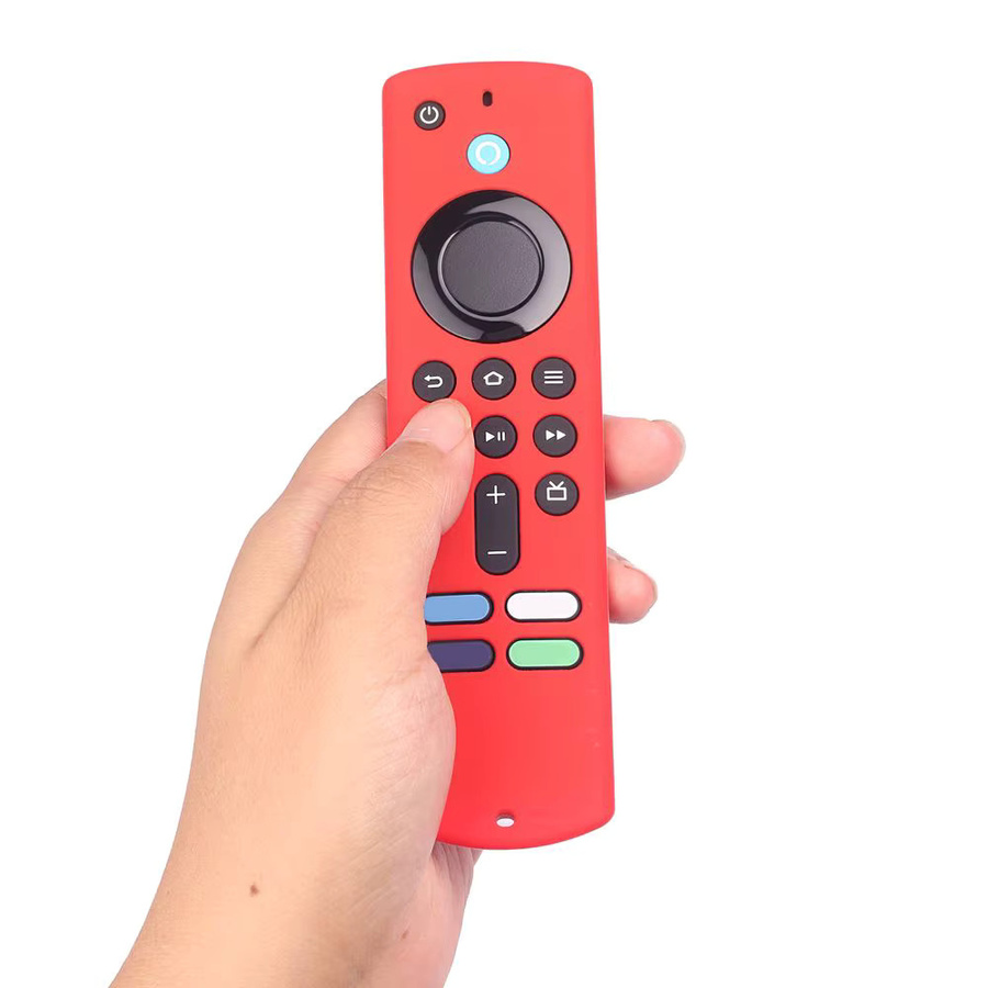Silikon-Schutzhülle für Amazon Fire TV Stick Fernbedienung (3. Generation) in Pink - Bild 2