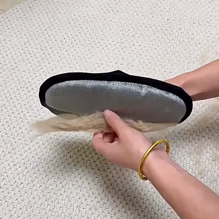 Alloet Tierhaar-Entferner-Handschuhe zur Fellpflege für Hunde, Katzen und Kaninchen für langes, kurzes oder lockiges Haar - Bild 3