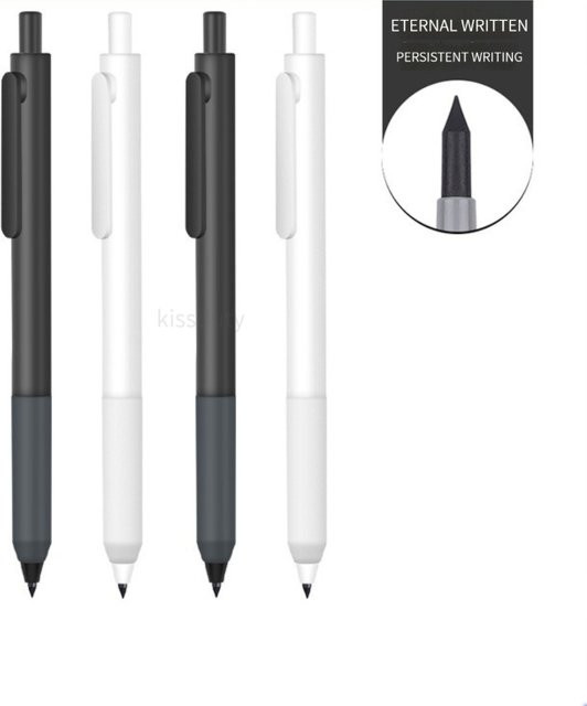 Kissbuty Unbegrenzter mechanischer Bleistift in Schwarz für Schule und Kunst - Bild 1