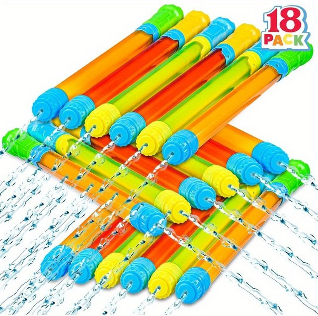 JOYFY Wasserpistole, 18-teiliges Set, Bunt / Mehrfarbig - Bild 1