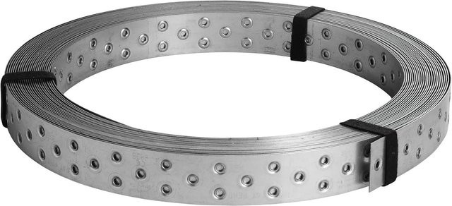 Simpson Windrispenband BAN aus feuerverzinktem Stahl, Farbe: Silber, Breite: 40 mm, Länge: 50 m - Bild 1