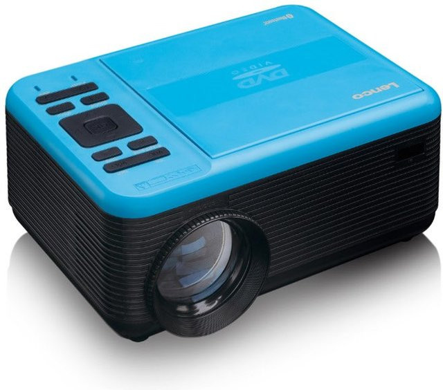 Lenco LP-J500 LCD-Projektor in Blau/Schwarz mit Full HD, Bluetooth, HDMI und USB - Bild 1