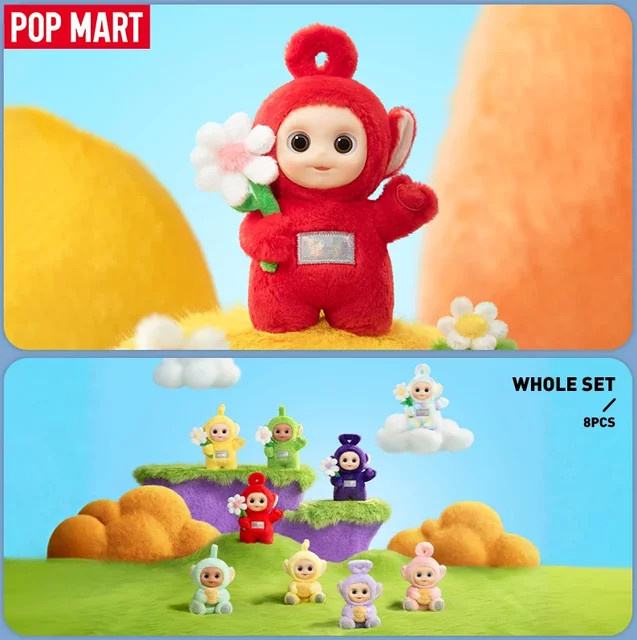 POP MART Teletubbies Say Hello Serie Mystery Box Blind Box mit Sammelfiguren als niedliche Desktop-Ornamente - Bild 1
