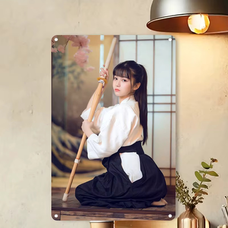 Japanische Anime-Wandkunst von CIFBUY als 2D-Flachmalerei auf Leinwand in Multicolour für dein Schlafzimmer, Wohnzimmer oder Flur - Bild 2