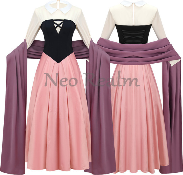 ZOBOTT Prinzessin Cosplay Kostüm-Set, Mädchen, Bunt / Mehrfarbig - Bild 1