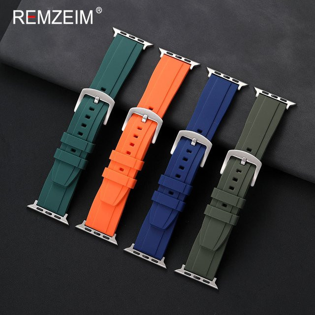 REMZEIM Uhrenarmband Silikon, Unisex - Bild 1