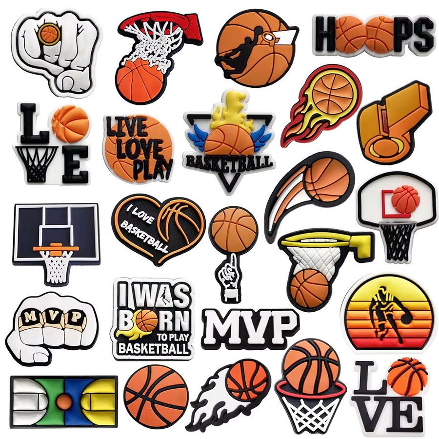 Basketball-Serie Schuh-Charms, Kinder, PVC - Bild 2