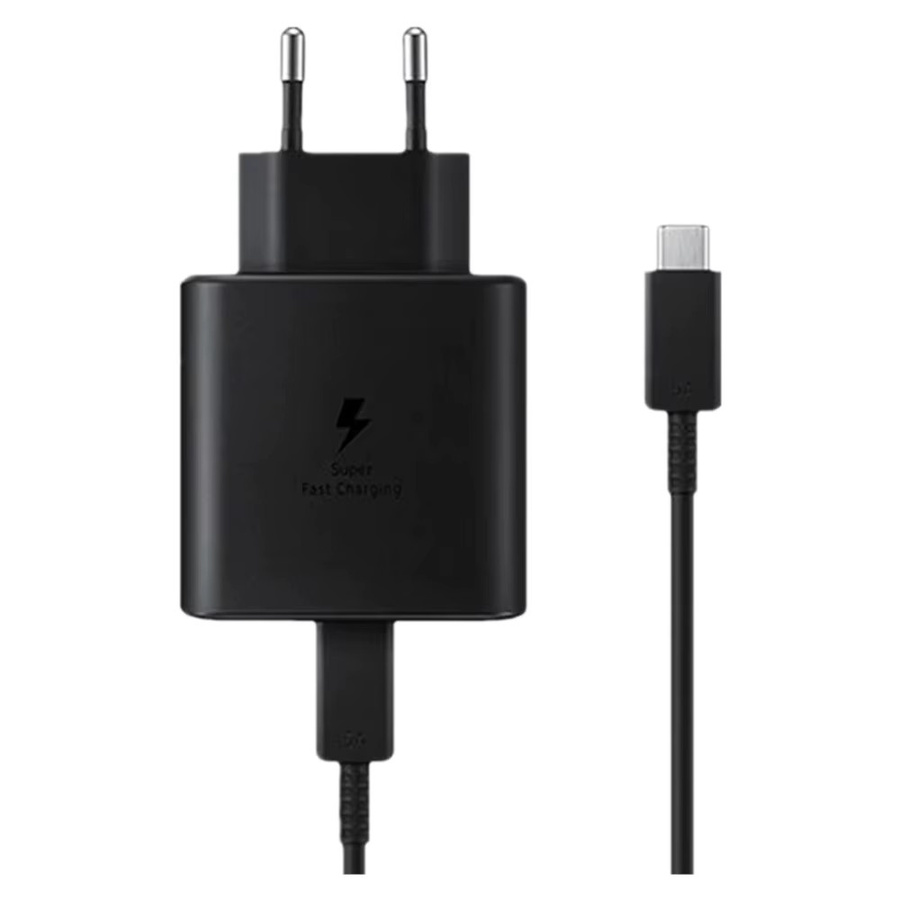 Samsung Original 45W USB-C Schnellladegerät Adapter in Schwarz für Galaxy S26+ S25 Ultra S24 FE S23 und weitere Modelle - Bild 6