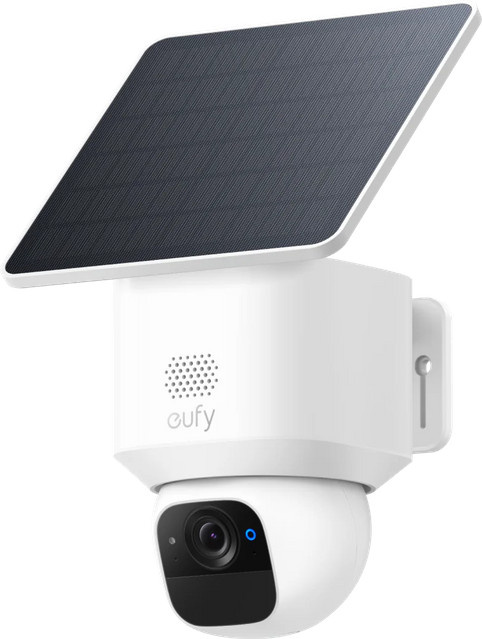 eufy SoloCam E30 WLAN Außenkamera mit Solarpanel in Weiß - Bild 1