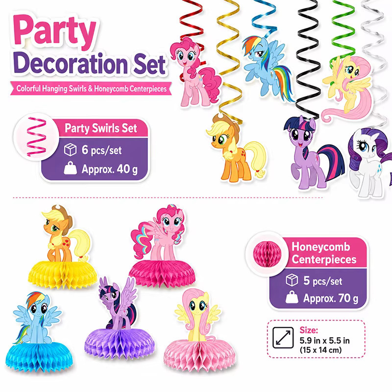 Hasbro Pferde-Anime-Themen-Spiral-Wabenkombination - Bild 2