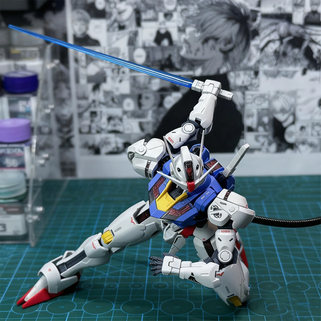 TAKARA TOMY Mecha Montage Modell Kit Luft Die Hexe Von Mercury 1/100 Desktop Dekoration Sammlerstück - Bild 1
