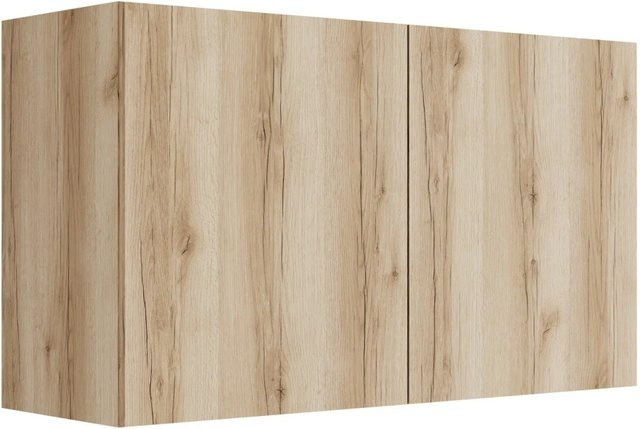Optifit Küchen-Oberschrank Kaya290 Wildeiche Nachbildung, Braun, B/H/T: 100 x 57,6 x 34,6 cm - Bild 1