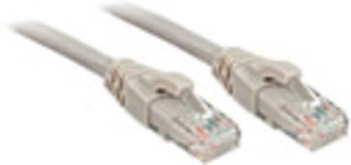 Lindy RJ45 Netzwerkkabel CAT 6 U/UTP Patchkabel Ethernet/LAN Grau, 10,00 m - Bild 1