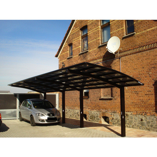 Ximax Doppelcarport Portoforte-80 in Braun mit B: 270,4 cm und T: 982,6 cm - Bild 4