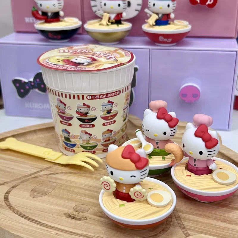 Sanrio Hello Kitty Ramen Instant-Nudel-Becher, Blind Box, Bunt / Mehrfarbig - Bild 5
