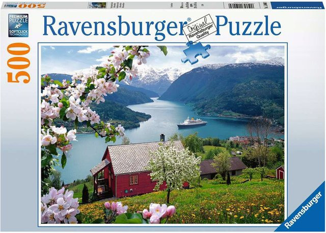 Ravensburger Puzzle Skandinavische Idylle mehrfarbig 500 Teile - Bild 1