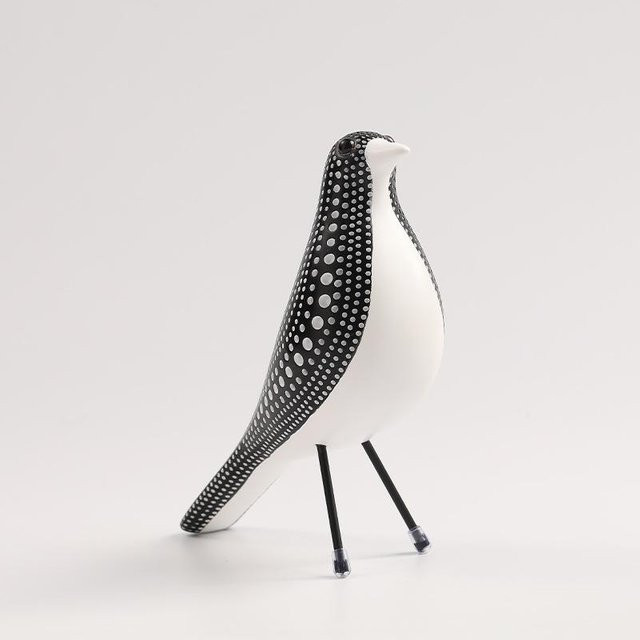 Moderne Vogelfigur Skulptur aus Harz von Household supplies MH als Deko-Statue für Tisch und Regal - Bild 1