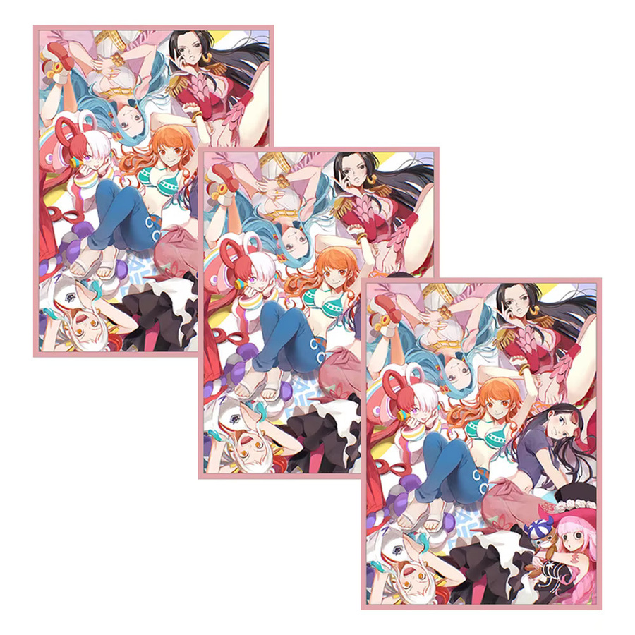 Bandai One Piece Kartenhüllen, Bunt / Mehrfarbig, 60-teiliges Set - Bild 1