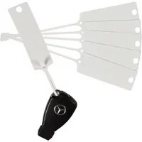 EICHNER Schlüsselanhänger Fix-Mini in Weiß und Silber aus Kunststoff und Metall - Bild 1