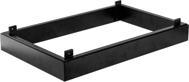 VEGA Zusatzsockel Ardenna GN 1/1, schwarz, B: 34.9 cm, T: 55.2 cm, H: 6.5 cm - Bild 1