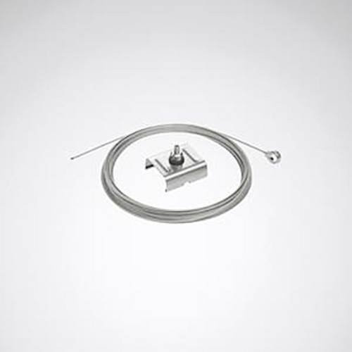 Trilux Seilabhängung 7943200 aus Metall in Silber, höhenverstellbar - Bild 1