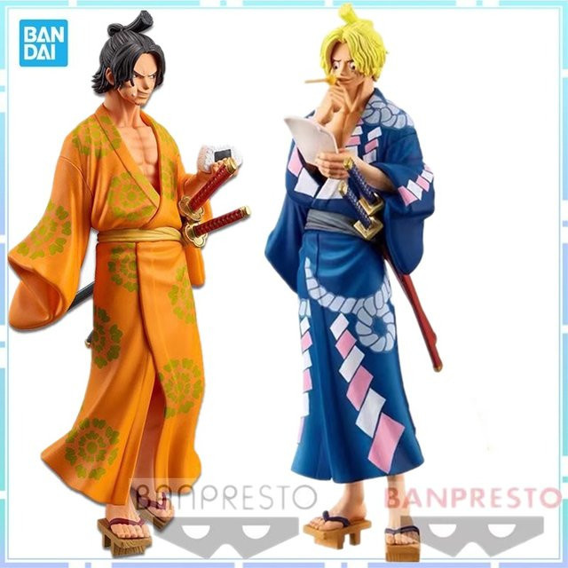 Bandai One Piece Portgas D Ace Sabo, Action Figure, 18 cm - Bild 1