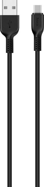 HOCO Flash X20 USB-A zu USB-C Daten- und Ladekabel, 18W, Schwarz, Länge: 2 m - Bild 1