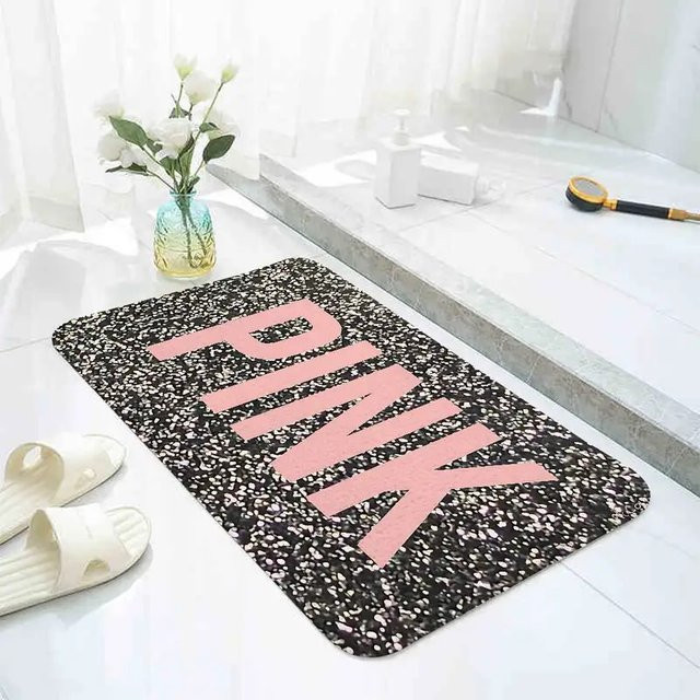 VIKAMA Moderner Luxusteppich in Multicolour, abstrakter Samt-Bodenmatte, rutschfest, B/T: 60 x 40 cm - Bild 1