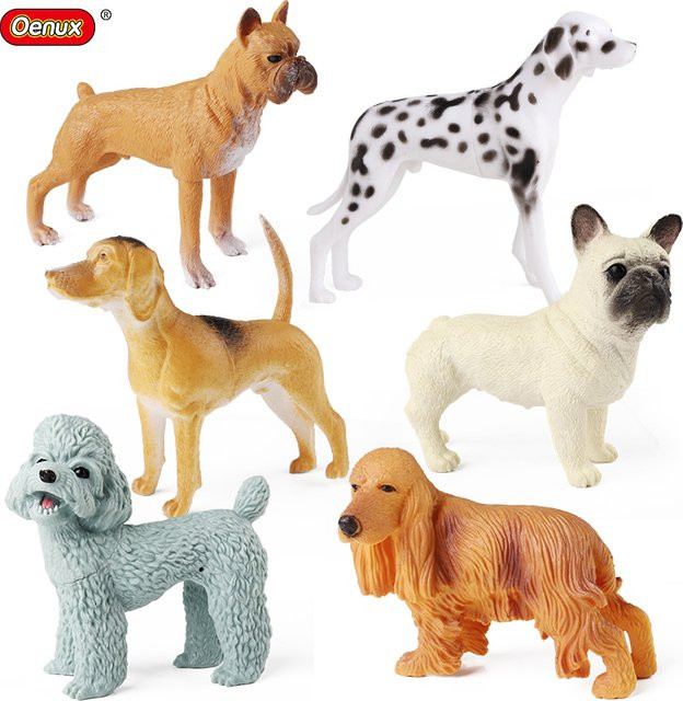 Oenux Haustier Hund Actionfiguren, Tiere, Kunststoff - Bild 1