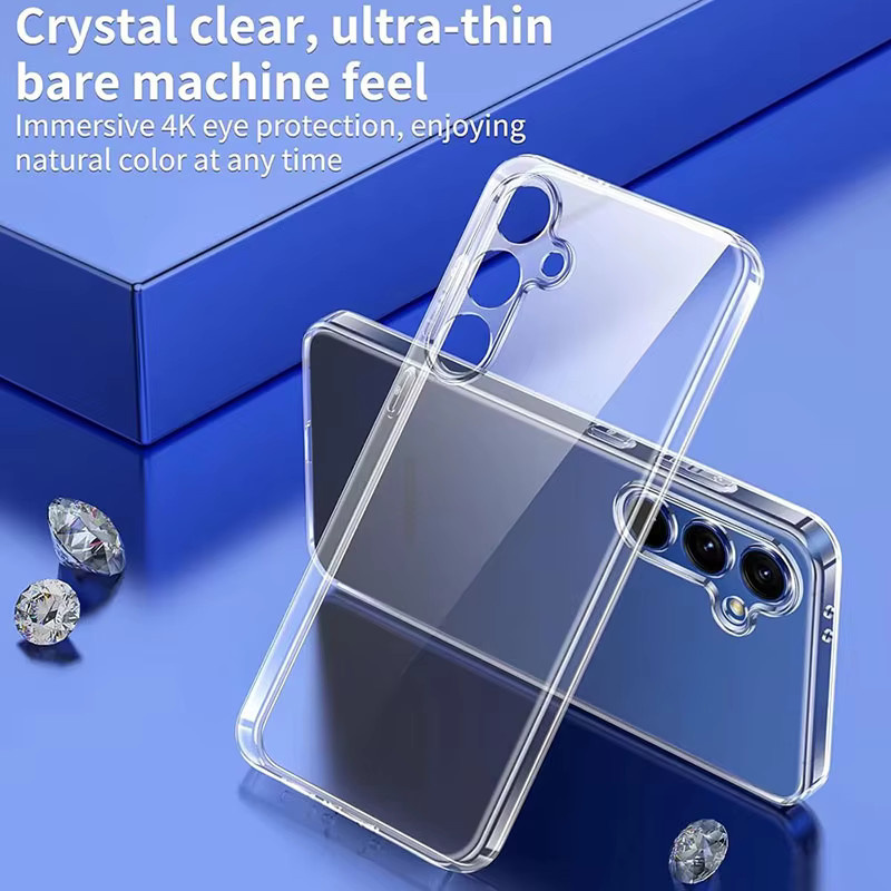 Stoßfeste transparente Silikon-Softcase Handyhülle für Samsung Galaxy S26 S25 S24 S23 S22 S21 Ultra Plus Note20 - Bild 2