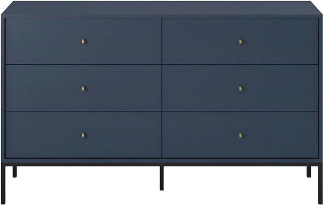 Vente-unique Kommode Bogdan in Marineblau - Bild 1