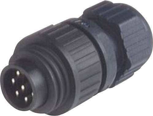 Hirschmann Rundstecker CA Serie 934 126-100-100, gerade, 6 + PE Polzahl, schwarz - Bild 1