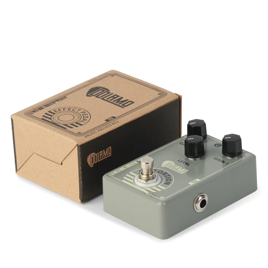 Dolamo D-5 Distortion Gitarreneffektpedal mit True Bypass für E-Gitarren - Bild 5