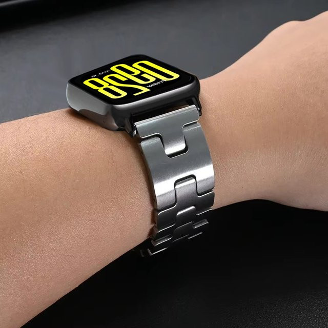 Xiaomi Uhrenarmband Edelstahl, 22 mm, Silber, Unisex - Bild 1