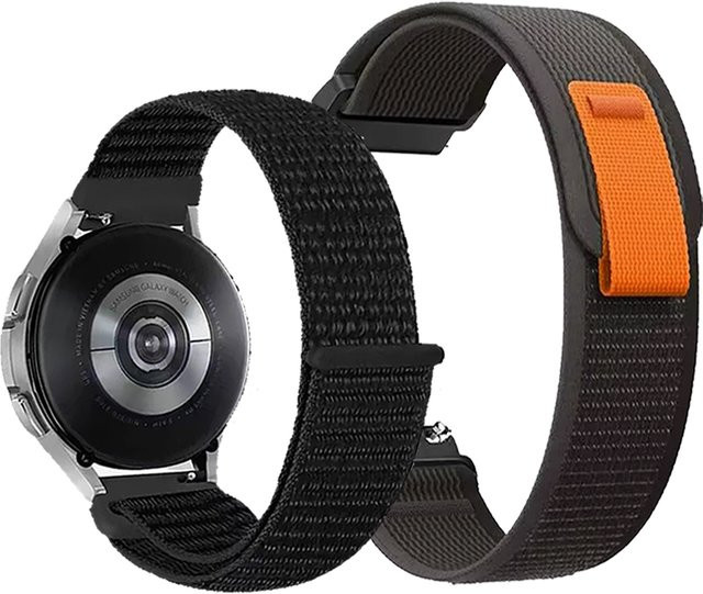 Xiaomi Uhrenarmband Nylon, 22 mm, Schwarz, Unisex - Bild 1
